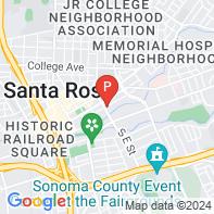 View Map of 837 Fifth Street 2nd Fl,Santa Rosa,CA,95404
